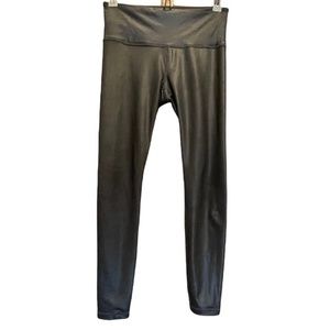 Athleta Elation‎ Shimmer Grey Leggings Sz XS